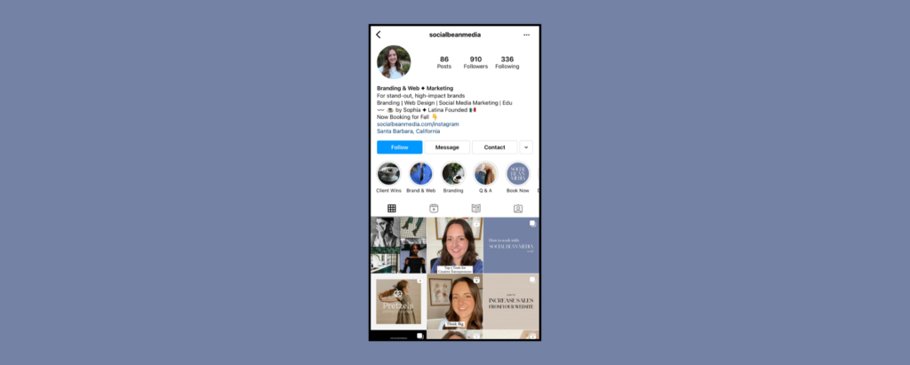 Social Bean Media - Set up Instagram Bio that Converts Followers and Sales