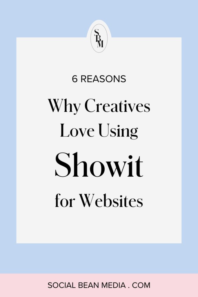 Showit websites for creative entrepreneurs